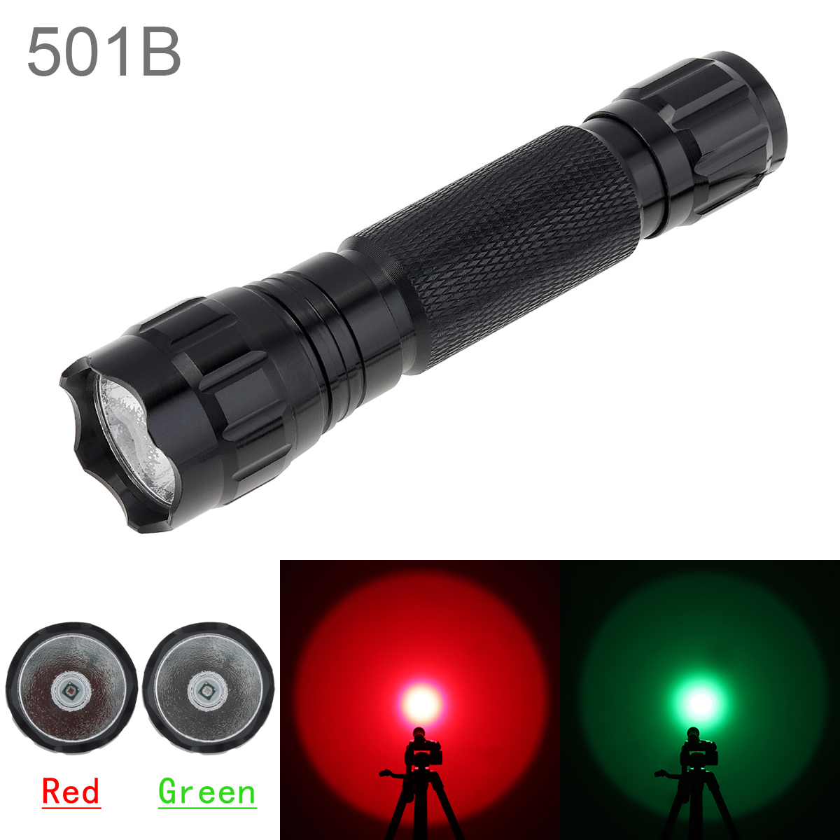 Hunting Thermal Imaging Scope - SecurityIng Red Green Tactical Torch Waterproof