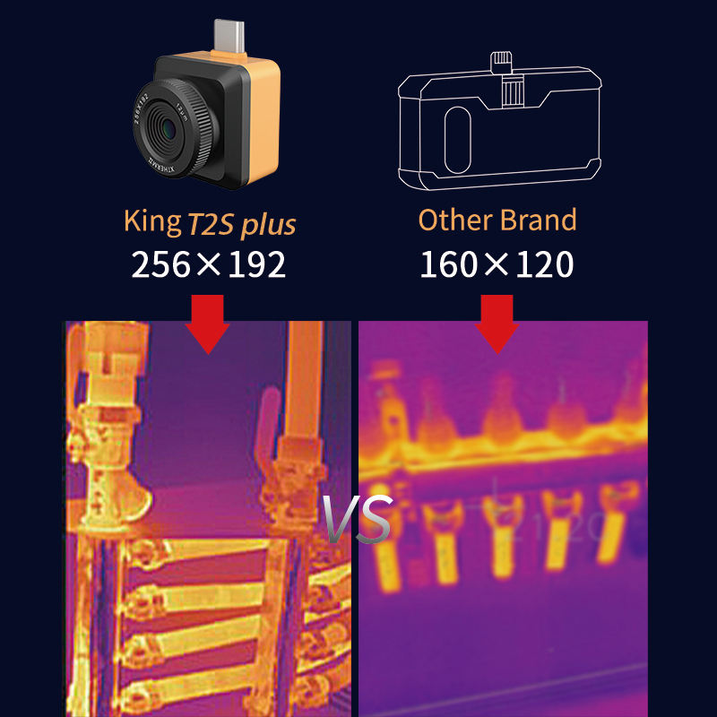 InfiRay T2S+ Infrared Thermal  - Topdon Tc001 Thermal Camera ulasan dan harga