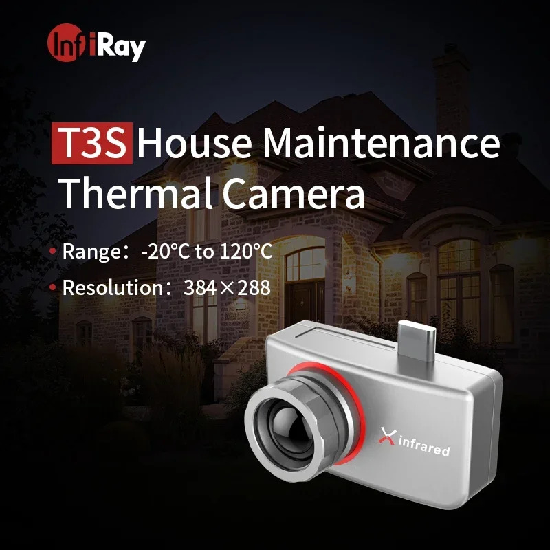 InfiRay Official T3pro Thermal - Nf 521 Thermal Imaging Camera ulasan dan harga