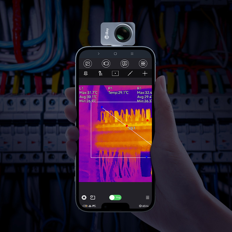 Infiray P2 PRO 256x192 Thermal - Nf 521 Thermal Imaging Camera ulasan dan harga